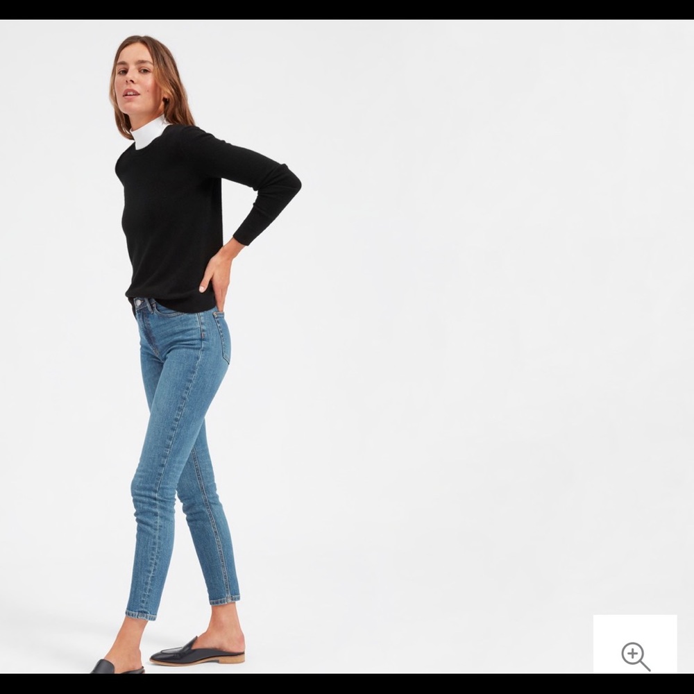 NEW Women Everlane Cashmere Crew Sweater